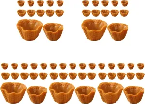 Realistic Ice Cream Decor for Home Display and Scrapbooking VICASKY 60pcs Mini Ice Cream harmless cardinal lobby longevity zebra Cone Charms for Crafts Simulation Waffle Cones for Decoration 