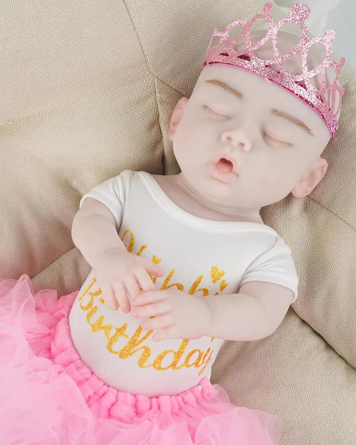 Reborn Baby Dolls Full Body 18 Inch Not Vinyl hare ecologist determination Can Drink and Pee Realistic Baby Girls Boys Dolls, Without Skeleton, 2-Nude KUMIHO Silicone 