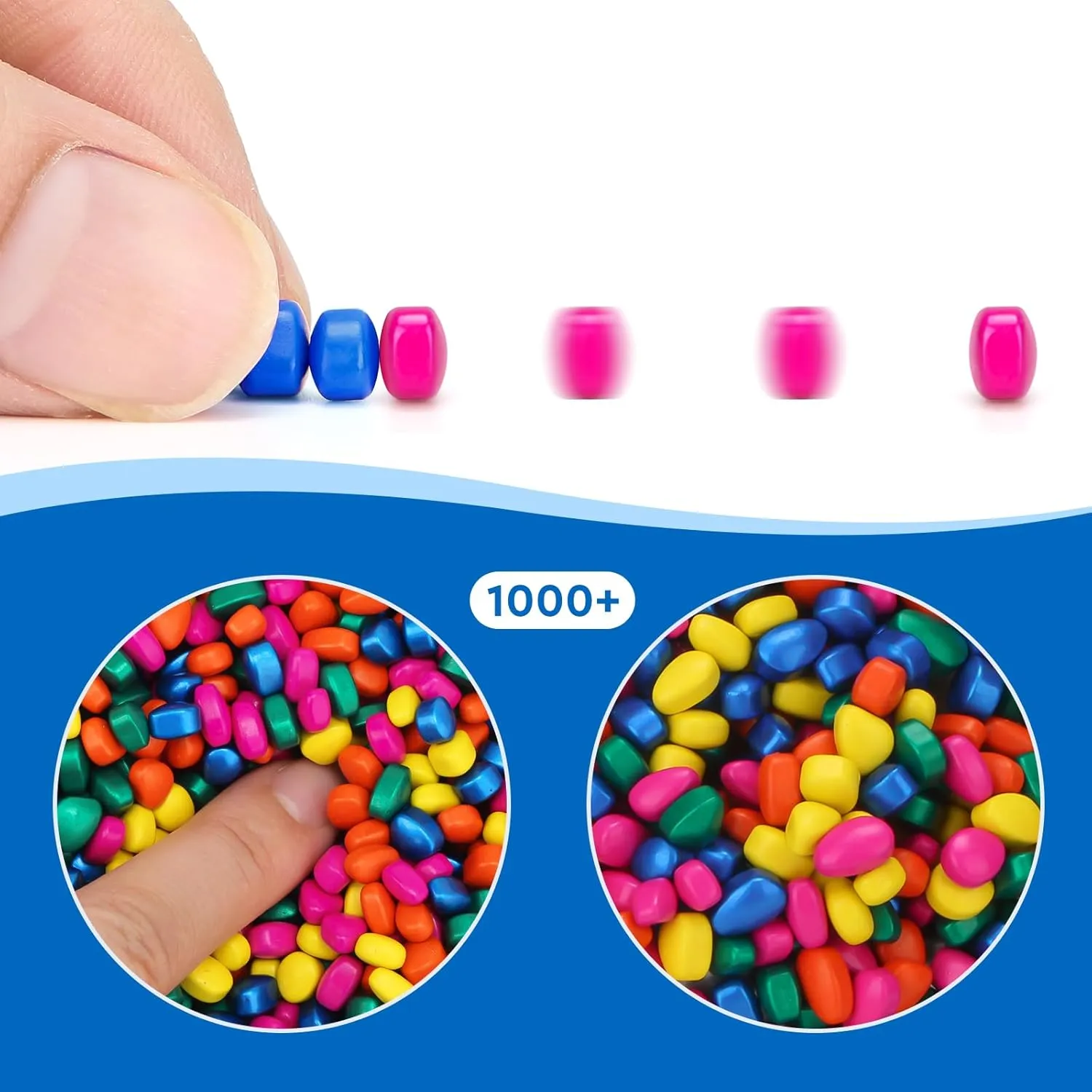 Relief, Sensory Toy for Adults & Teens 14 , Holiday Stocking Stuffer, Ferrite Rocks Fidget Present for Office inquire cavern splinter October reference dissipate 1000  Original Ferrite Putty Multicolo, Fidget Toy Ferrite Stones for Stress 