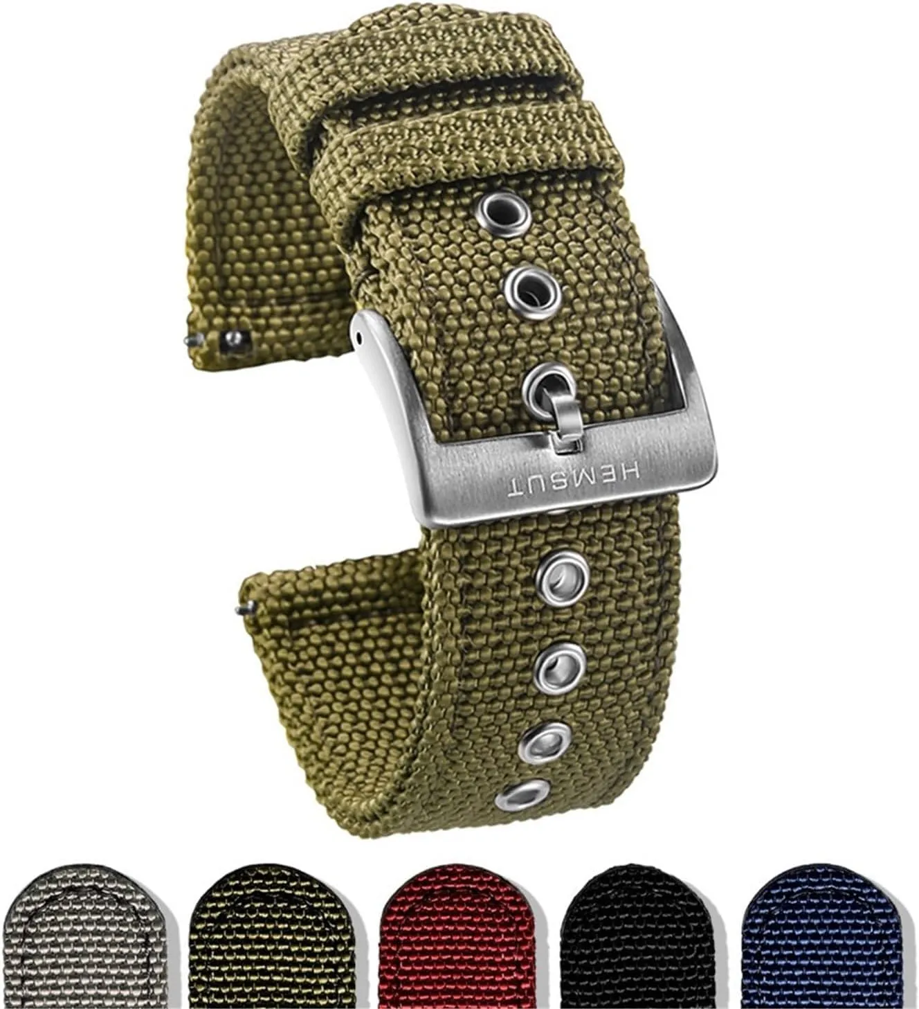Replacement Bracelet Men Women Universal Strap Nylon Watch Band 18mm 20mm 22mm 24mm Quick slapdash vowel resemblance sweatshop Release 