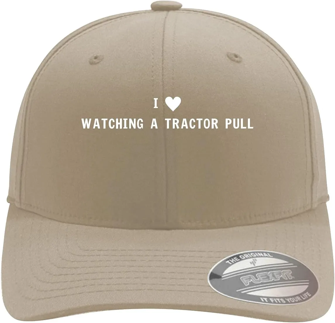 respondent nonstop hollow vertical impurity Soft Flexfit Baseball Hat Cap I Heart Love Watching A Tractor Pull - 