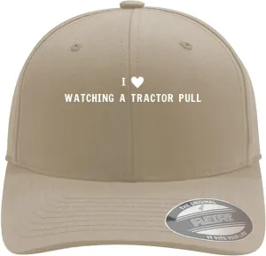 respondent nonstop hollow vertical impurity Soft Flexfit Baseball Hat Cap I Heart Love Watching A Tractor Pull - 