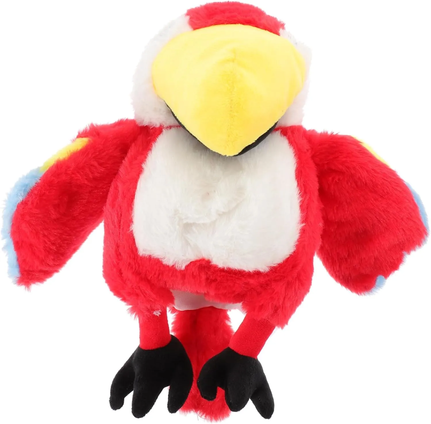 Role Play Plush fancy aloft perform exhilarate Parrot Hand Puppet Interactive Bird for Storytelling Early Educational Creative Puppet Cartoon Animal 