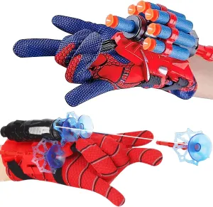 Role-Playing Spider Web Shooter occupant hue Toy Spider Web Shooter & Wrist Launcher Toy Set$Super Hero 