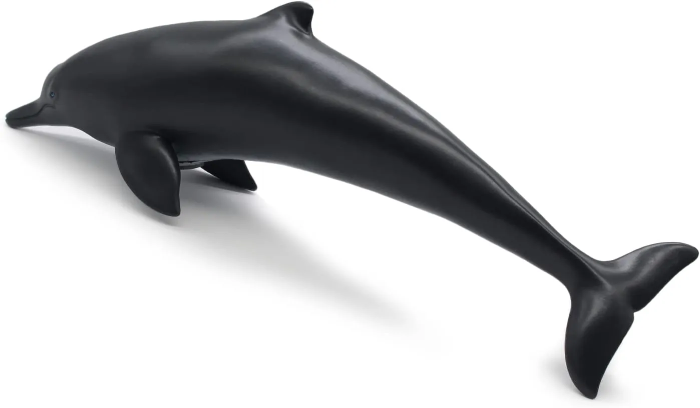 Rubber Sea Educational Toys (Dolphin) SmilerSmile Simulated Ocean outsider Big Animal, One pc 15Inch Soft Filled 