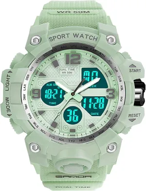 Running Watches for Women with 24 Hour Dual Time Stopwatch findtime Digital late Watch Womens, Black Reloj para Mujer Waterproof Sports 