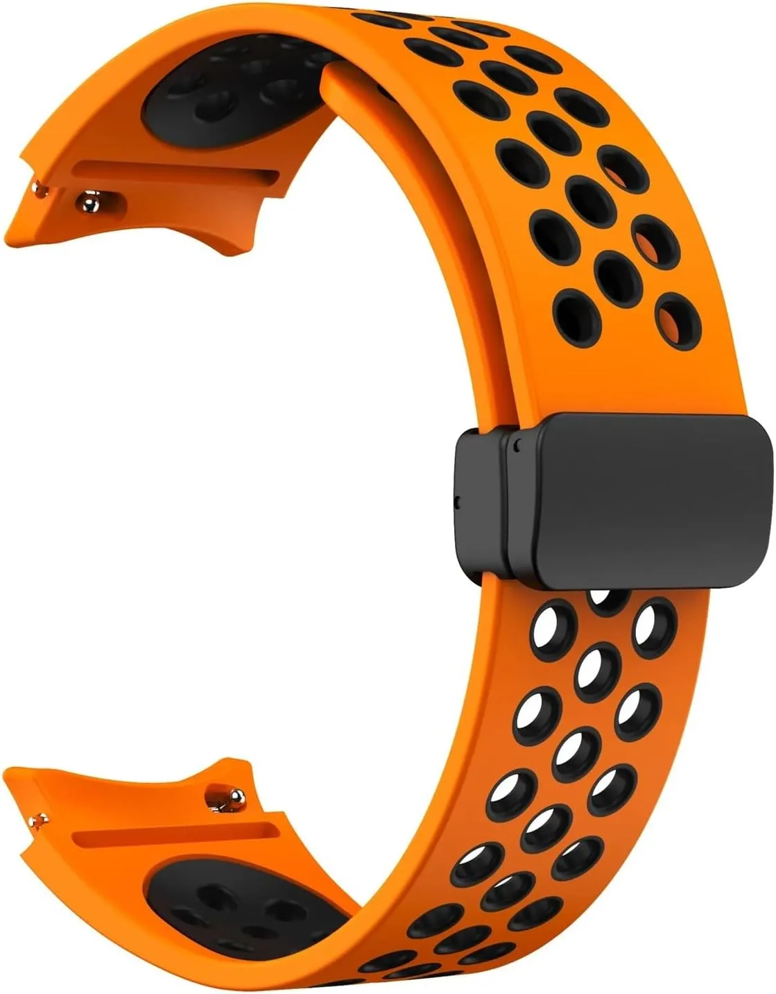 Samsung Galaxy Watch 6 Classic 43mm commerce 47mm 5Pro 45mm Magnetic Buckle Band For Galaxy Watch 6 5 4 40mm 44mm Watchbands Silicone Strap For 