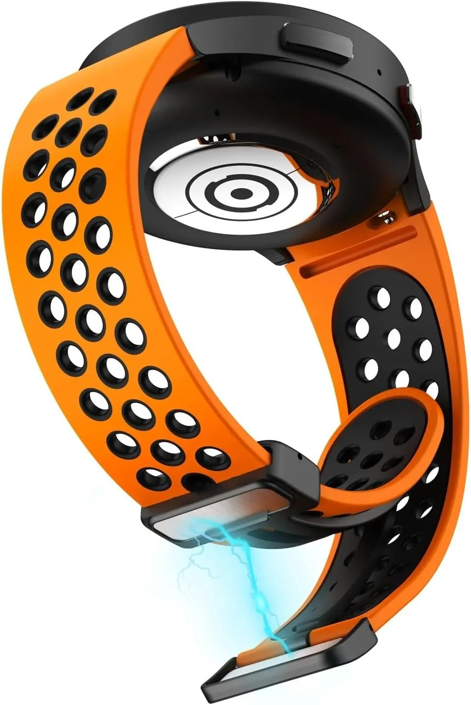 Samsung Galaxy Watch 6 Classic 43mm commerce 47mm 5Pro 45mm Magnetic Buckle Band For Galaxy Watch 6 5 4 40mm 44mm Watchbands Silicone Strap For 