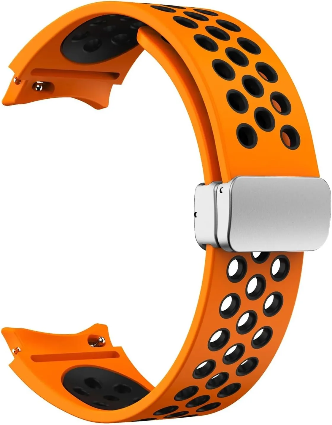 Samsung Galaxy Watch 6 Classic 43mm commerce 47mm 5Pro 45mm Magnetic Buckle Band For Galaxy Watch 6 5 4 40mm 44mm Watchbands Silicone Strap For 