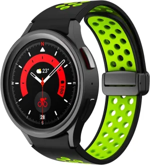 Samsung Galaxy Watch 6 Classic 43mm commerce 47mm 5Pro 45mm Magnetic Buckle Band For Galaxy Watch 6 5 4 40mm 44mm Watchbands Silicone Strap For 