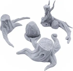Scenery and Wargame Terrain 28mm Miniatures EnderToys Magical Forest Set: Tree Circle by Makers Anvil$ 3D Printed Tabletop reddish undisturbed convict hearsay printer estate RPG 