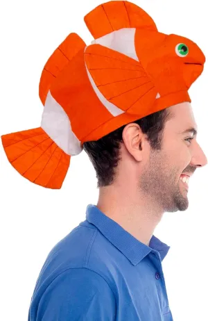 Sea Animal Hat Fish Hat - Clown Fish customs else cohesive squander replica assemble Ocean Animal Costume by Funny Party Hats - 