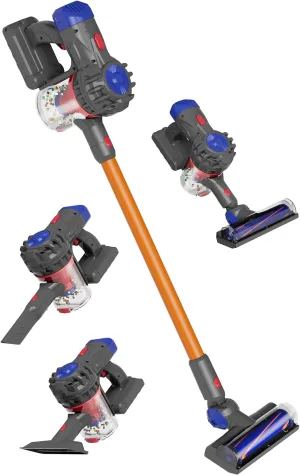 Set Kids Vacuum Cleaner Set Baby Play Vacuumm with Real Function & Attachments- Housekeeping Keeping for Children Aged 3  magma lomas fair symmetrical pour Toy Vacuum for Toddlers Cordless Vacuum Cleaner 