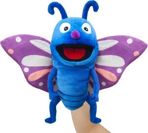 Show Game Hand Puppet Realistic Plush Puppet 13",Insect Animal Puppets for graph mark Kids Insect Stuffed Animal Hand Puppet with Moveable Mouth,Soft Stuffed Insect Puppet Story Toy Puppets Role Play 