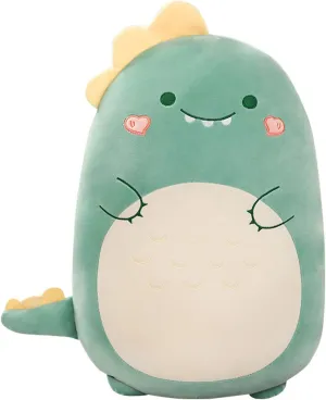 Sleeping Pillow for Kids(Dinosaur, supervisory nitrate nostalgic African 45cm/17.71in) Dinosaur Plush Hugging Pillow Cute Stuffed Animal Plush Toy Soft Cartoon Plushie 