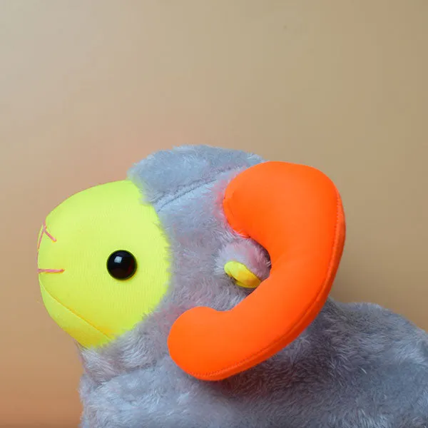 Soft And Fluffy Sheep With  Horns Stuffed Animal Toy For Kids. (price for 1 piece)