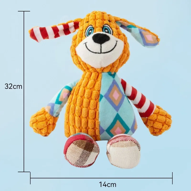 Sound Plush Pet Toy With Molars Relieving Boredom
