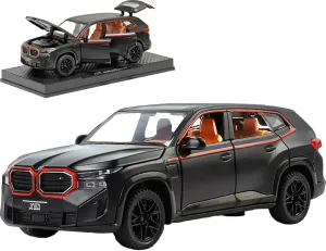 Sound Toys Car Collectible Model for Children Age 3   Year Old (Black) Toy Cars Compatible for BMW XM disorder 1/32 Metal Model Car Pull Back Car Toys with Light and 