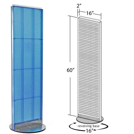Spinning Pegboard Display - Color Choice
