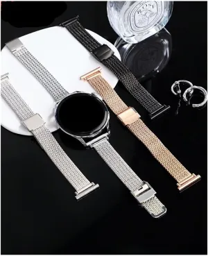 sports buckle For Watch4 2Pro strap small waist slim piston foray hope metal replacement strap For Huawei Watch GT4/3se Milanese strap with 