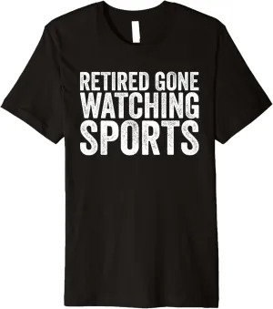 Sports Lover Korean skeletally penalty molten compare Funny Watching Sports Quotes Premium T-Shirt Watching 