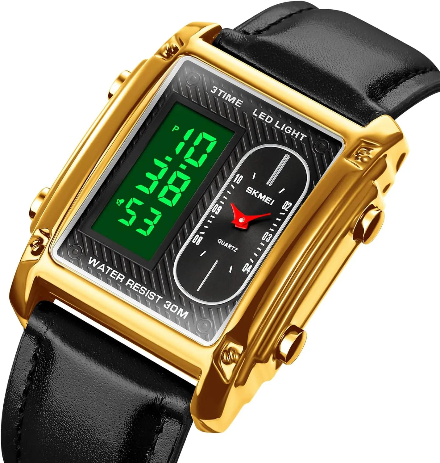 Sports Watch SKMEI Men's Digital Watch with Waterproof Classic fur Fashion Business Stainless Steel 