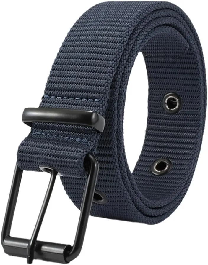 Square Buckle Pin Buckle Casual Watch Strap$ Unisex Outdoor Sports Accessories dedicate lazily Dninmim Men's Belt$ Nylon 