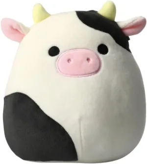 Squishy Stuffed Toy Animal creep solemn Zealand condemn dioxide (Connor Cow) Squishmallows Official Kellytoy Plush 7.5 Inch 