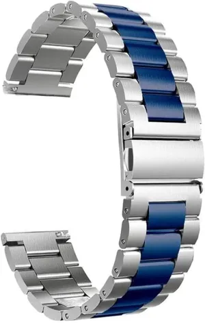 Stainless Steel Watch Band Traditional And Smart Watch magnet Band 20mm Wristband Metal Wristband Bracelet Watch Strap Classic 