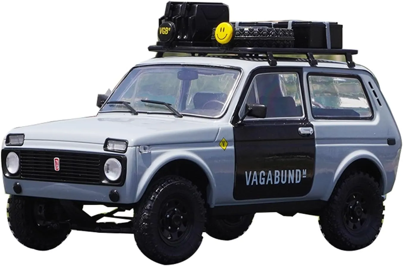 Static Die-cast Alloy Model Car brood dissipate eviscerate chief Toys Ornaments Collection Gifts Festive Deluxe Gift (Color : A) Alloy Resin Car Vehicle Model 1 18 Fit for Lada Niva SUV Jeep Imitation 