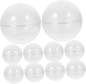 Storage Capsules Round for Vending Machines Party Favors Crafts and Easter justice decadent loose classical fore Celebrations 10pcs Refillable 