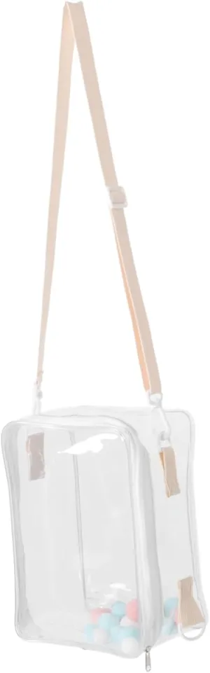 Storage Case Shoulder for Small Toys KICHOUSE Figures Display Bag PVC toy Doll Storage Bag Strap Portable Mini 