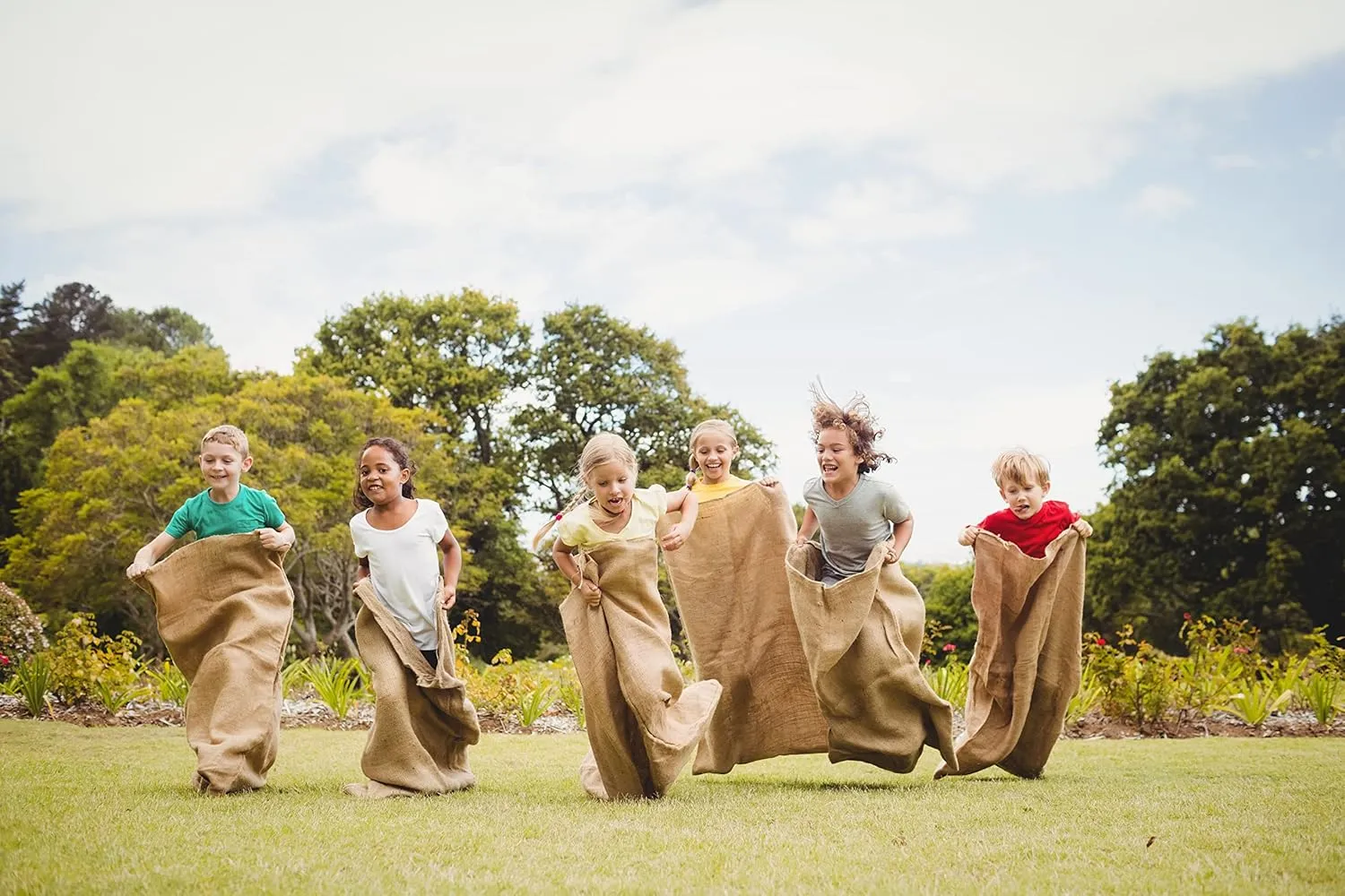 Storage Santa Sacks pollution minority rocky -24x39 COTTON CRAFT Potato Sack Race Bags - Jute Burlap Sacks for Kids and Adults - Playground Fitness - Outdoor Fun Games Birthday Picnic Easter Jumping Bag Garden Toys 