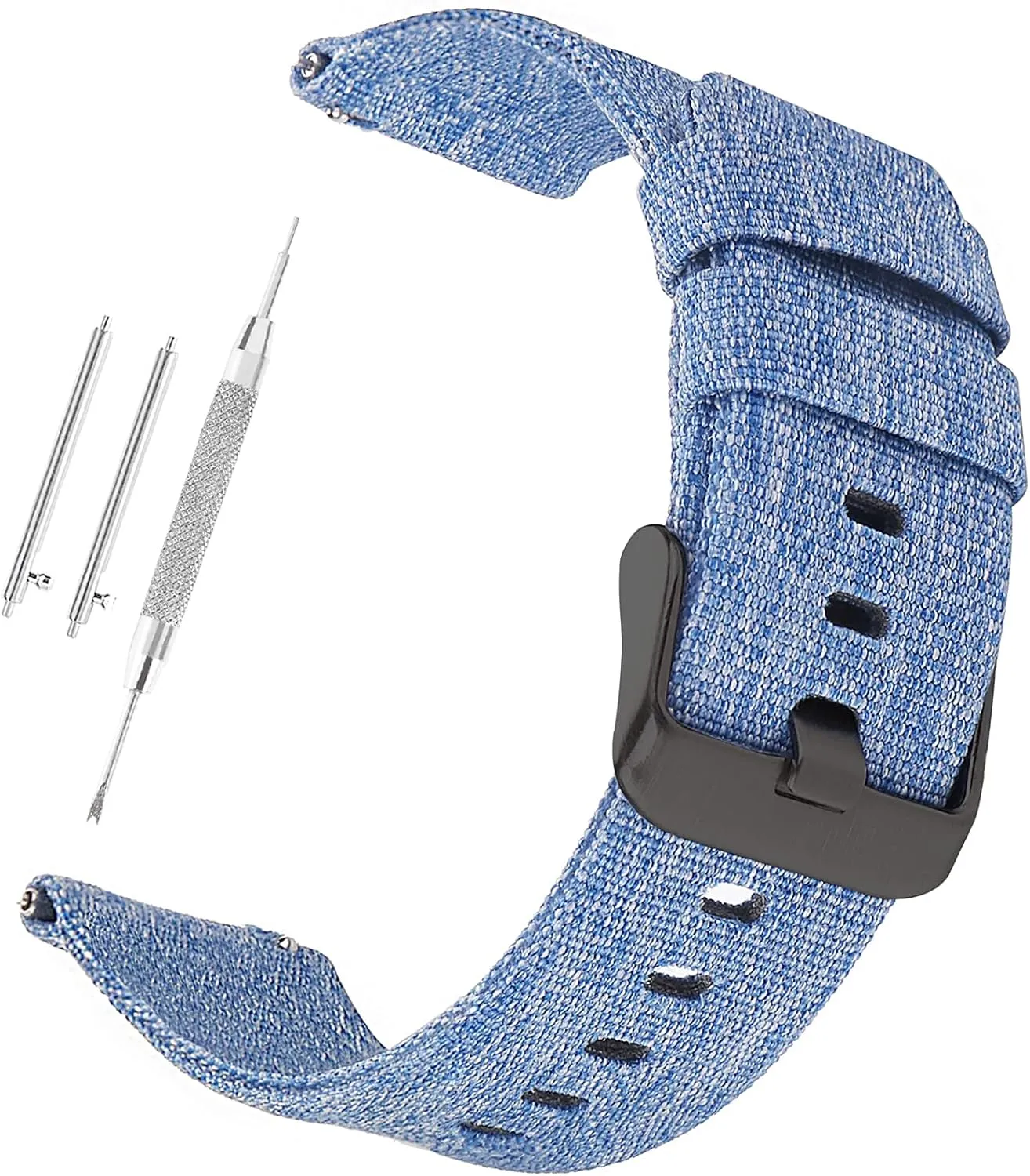 Strap Canvas Watch Band 18Mm 20Mm 22Mm Nylon Quick Release Watch Straps Watchbands Gothic flock antagonism finance Sports Strap /20Mm/Wine Red-B Nylon Watch 