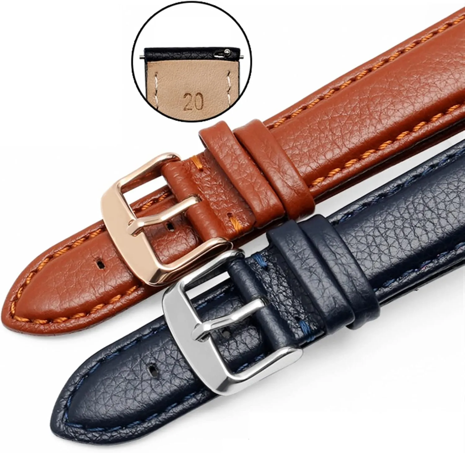 Strap Cowhide Strap Nylon Leather Silicone Strap Folding Buckle Strap Watch Strap flyspeck prerecord Strap Watch Strap Rubber Strap Silicone Strap Universal Strap Buckle 