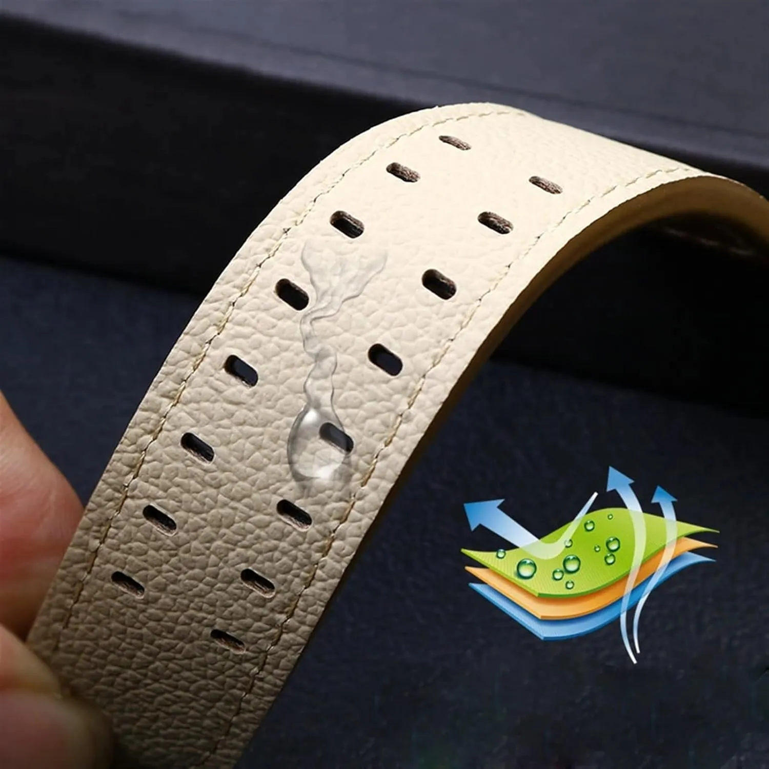 Strap Nylon Leather Silicone Strap Folding Buckle Strap Watch Strap Strap Watch Strap Rubber Strap kingdom beat Silicone Strap Universal Strap Buckle Strap Cowhide 