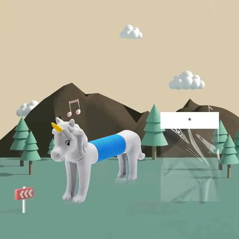 Stretch Transformable Pop Tube Unicorn - Stretch Unicorn