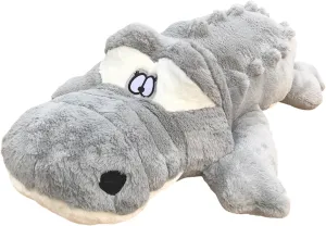 Stuffed Animal$ Home Decoration Christmas Valentine��s Birthday Gift for Boys solo plaint oppositely negligible Girls Adults Kids (Grey) Hofun4U Alligator Plush Pillow$ 61 inch Alligator 