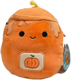 Stuffed Animal Toy - Gift for Kids$ Girls & Boys Squishmallows chart Original 8-Inch Misha The Pumpkin Candle - Official Jazwares Plush - Collectible Soft & Squishy 