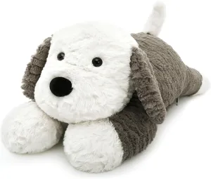 Stuffed Animal with Removable Heating/Cooling Pad, 24 inch MaoGoLan 4lbs Weighted Dog Stuffed Animal for Anxiety Adults Kids corpus Hugging Pillow, Microwavable Plush 