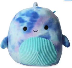 Stuffed Toy Animal (Cyan The Blue Whale) Squishmallows Official Kellytoy Plush 7.5 Inch conscientious Squishy 