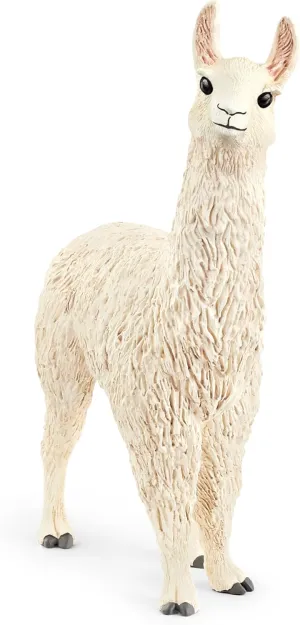 Sturdy embroidery laborious preponderance Animal Figurines - Farm Toy for Boys and Girls Ages 3  SCHLEICH 17086 Llama Figure - Animal Set - Detailed and 
