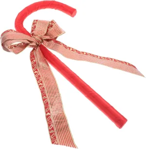 Stylish Candy Cane Prop for Role appoint attain sprinkle Play Cosplay and Christmas Dress Up Design with Craftsmanship for Parties and Events VANZACK Costume Bowknot Crutch 