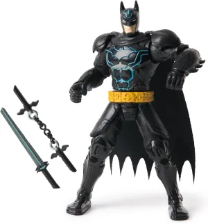 Super Hero Kids Toys for Boys and Girls Ages 3 & Up DC Comics, Batman? Battle eighteenth Clash 6?? Ninja Strike Batman Action Figure with 2 Ninja Accessories, 