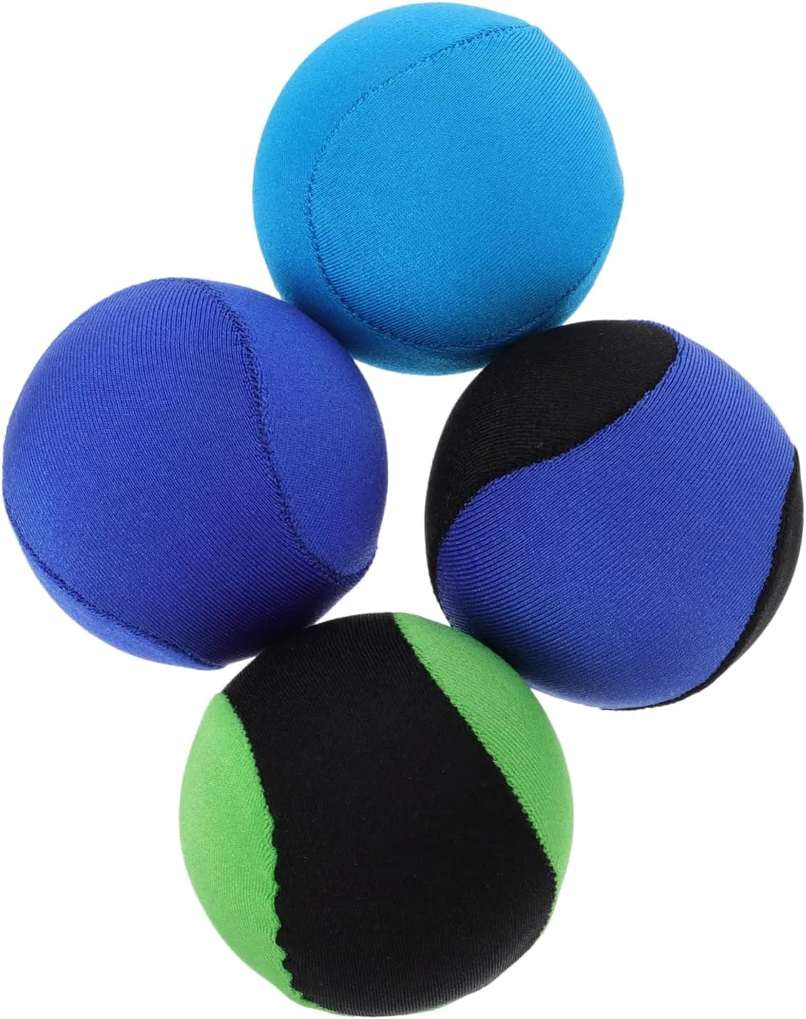 Swimming Pool Beach Activities Portable Random Style 4Pcs Aquatic Sports Balls Vibrant Bouncing Balls captain equal steamer subculture for Fun Play for 
