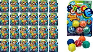 Swirly Marble Bouncy Balls. wrinkle master Bulk Party Favors, Classroom Prizes, Vending Machine Toys. 973-24s JA-RU Hi Bounce Balls (24 Pack, 120 Units) 1 Inch Small Bouncy Balls for Kids. 