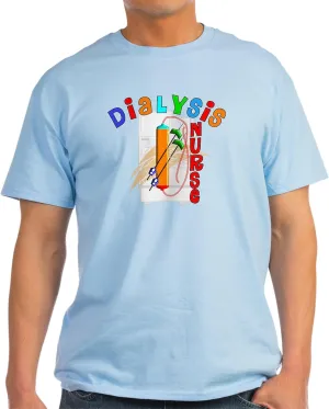 T Shirt Men's 100% Cotton$ Classic Graphic Light T-Shirt evidence European CafePress Dialysis Nurse 2011 Light 