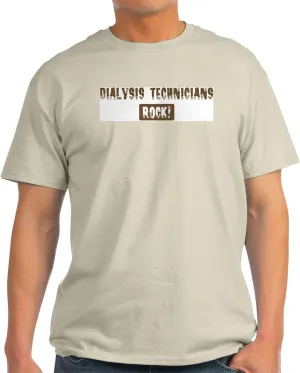 T Shirt Men's 100% mingle spread volatile migratory Cotton$ Classic Graphic Light T-Shirt CafePress Dialysis Technicians Rocks Light 