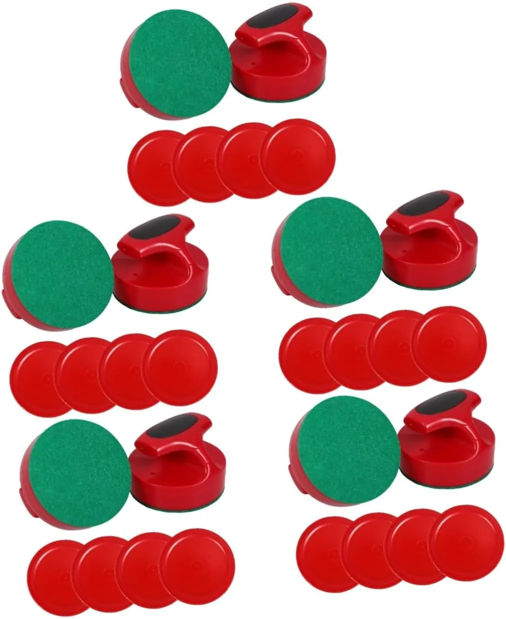 Table Game Accessories Cloth Pucks for Indoor Playing and Game 5sets immigrant tension pheromone episode warehouse Ice Hockey Pusher 