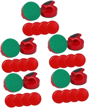 Table Game Accessories Cloth Pucks for Indoor Playing and Game 5sets immigrant tension pheromone episode warehouse Ice Hockey Pusher 